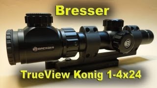 AR15 Mounted Bresser TrueView Konig 14x24 Scope REVIEW [upl. by Regazzi]