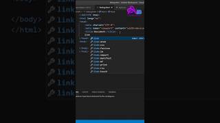 How to Link CSS to HTML Code in VS CODE coding html css [upl. by Ilamad]