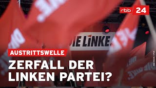 Berliner Linke in der Krise Droht der Zerfall der Partei [upl. by Nesaj856]