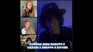 Konoha High Naruto X Hanabi X Mikoto X KiyomiEpisode 1🖕🏿 [upl. by Risay]