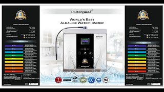 DOCTORGUARD IONIZER basis on without chemical and candle base Formula WATERIONZER [upl. by Ahsitaf160]