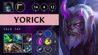 Yorick Top vs Camille Legendary  EUW Master Patch 1416 [upl. by Radec427]