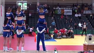 CheerForce Koblenz bei der Rollstuhl Rugby EM 2017 [upl. by Aihcrop]