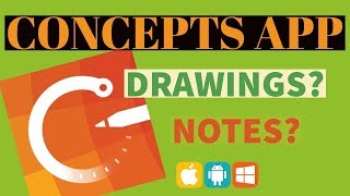 Concepts  Android IOS Windows App  Drawing and Notes  CR [upl. by Suirtemid278]