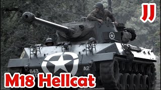 M18 Hellcat Tank Destroyer  In The Movies [upl. by Nwahsyd749]