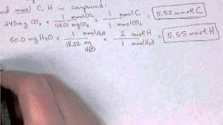 Vanillin Combustion Analysis [upl. by Siloum896]