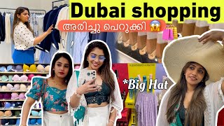 🛒ഞങ്ങൾ വാങ്ങിച്ചു കൂട്ടി 😰 Dubai Shopping 🛍️ എന്തിന്റെ കേടായിരുന്നോ 🙈 SaranyaNandakumar [upl. by Yzzik115]