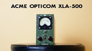 Acme Audio Opticom XLA500 Demo [upl. by Eelinnej]