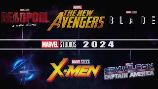 NEW OFFICIAL MARVEL STUDIOS 202425 RELEASE SCHEDULE REVEALED [upl. by Noyad470]