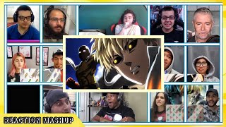 Saitama vs Genos Fight Reaction Mashup  One Punch Man Season 1 [upl. by Wollis41]