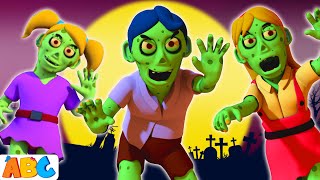 Zombie Family Halloween Song For Children by All Babies Channel [upl. by Haleehs]