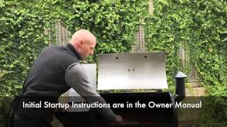 Z Grills Pellet Grill Initial Startup Guide [upl. by Nelson846]