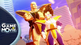 DBZ Kakarot  Saga Saiyen  BGM Anime  Le Film Complet GAME MOVIE [upl. by Gally778]