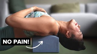 This IMPROVED my Back  Shoulder PAIN  Manduka unBLOK [upl. by Nekcarb505]