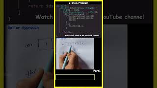 2 sum Problem two sum leetcode Amazon interview question java telugu dsa coding shorts interview [upl. by Lebyram]