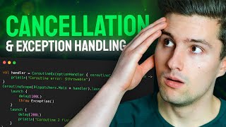 InDepth Guide to Coroutine Cancellation amp Exception Handling  Android Studio Tutorial [upl. by Nuahsar]