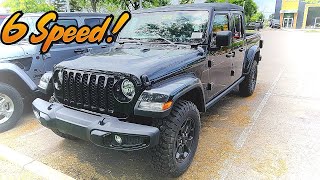 2021 Jeep Gladiator Willys 4X4 6 Speed Manual Get the Automatic Instead [upl. by Hanaj869]