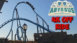 Abyssus  Energylandia  4k OffRide [upl. by Ardnasirk]