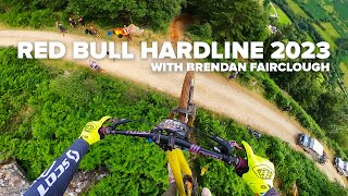 GoPro Brendan Fairclough RAW Run  Red Bull Hardline 2023 [upl. by Ennywg265]