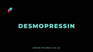 How to pronounce Desmopressin [upl. by Anuahc]