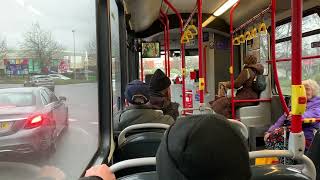 Thrash Voith and Kickdown Enviro 200 Bus on the 3 to merry hill full journey BX62 SNK [upl. by Alat994]