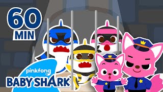 BEST Baby Shark vs Thief Shark Family Series  Compilation  Baby Shark Official [upl. by Spitzer813]