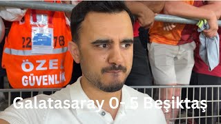 Galatasaray 0 5 Beşiktaş Süper Kupa Final Maçı VLOG [upl. by Li]