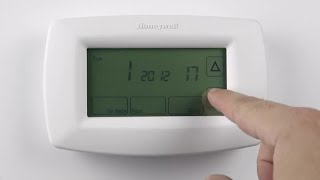 How to install the Honeywell Home RTH7600D thermostat  Resideo [upl. by Donal]