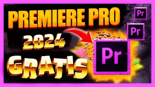 ✅Descargar ADOBE PREMIERE PRO 2024 Full GRATIS☀️ [upl. by Aitas985]