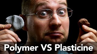 Polymer VS Plasticine Clay For Sculpting [upl. by Ilesara]