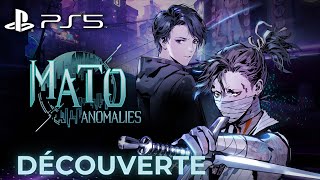 Un rpg visual novel stratégique  MATO ANOMALIES PS5  GAMEPLAY FR [upl. by Nylarat]