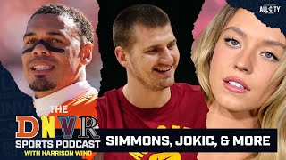 Jokic beats Celtics DNVR office Snacks Simmons released Caitlin Clark and Sydney Sweeney [upl. by Tull]