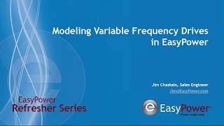 Variable Frequency Drive VFD Set Up in EasyPower [upl. by Arhez878]