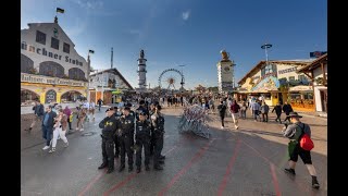 Oktoberfest 2024 Besucher stürmen Festgelände zum Start [upl. by Nedra]