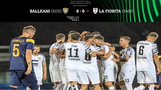 BALLKANI  LA FIORITA 60 HIGHLIGHTS ALL GOALS [upl. by Nilreb]