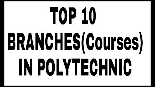 Top 10 job guarantee polytechnic courses after tenth classtop10 polytechnic courses [upl. by Ordnagela]