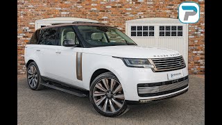 202373 RANGE ROVER 44 P615 V8 SV IN OSTUNI WHITE PREMIUM METALLIC WITH SV PERLINO INTERIOR [upl. by Nabois]