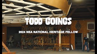 Audio Described Todd Goings NEA National Heritage Fellowship Tribute Video 2024 [upl. by Arodnap]