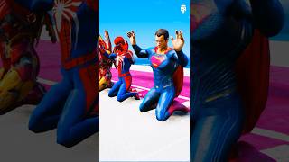 SPIDERMAN AND HULK SAVES BABY spiderman gta5 short [upl. by Willcox]