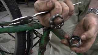 How to Take Apart and Service the Bottom Bracket on a Bicycle [upl. by Sherrill182]