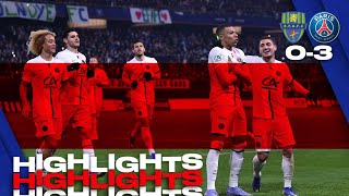 HIGHLIGHTS  FeigniesAulnoye 0  3 PSG  Coupe de France Round of 64 [upl. by Retrac200]