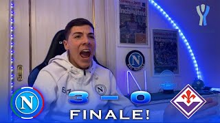 FINALE NAPOLI 30 FIORENTINA LIVE REACTION TIFOSO NAPOLETANO SUPERCOPPA [upl. by Bajaj]