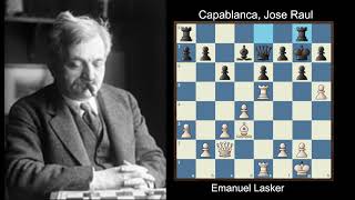 Emanuel Lasker vs Jose Raul Capablanca [upl. by Marlane238]