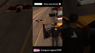 Poor taxi driver in GTA San Andreas funny [upl. by Thorsten305]