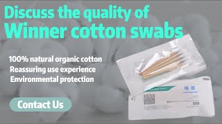 Winner Cotton Swabs  Quality Environmentally Friendly And Mass Production  Ideal Collaborator [upl. by Keheley]