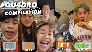 QU4DRO VLOGTOK COMPILATION  UNSEEN CLIPS 😳 HAHAHHAHAHAHA [upl. by Amabel770]