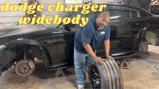 Unveiling My Dodge Charger RT Wide body Makeover New Tires Included [upl. by Fraze]