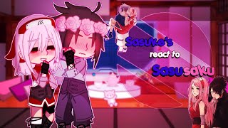 Sasukes react to Sasusaku 🌸🖤  Hey Jenxs 35 [upl. by Diley]