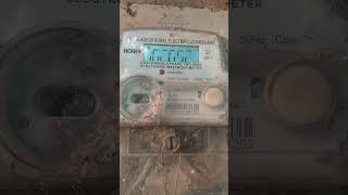 KWH meter display problem electric meter display digit problem viralvideo shorts [upl. by Ahsrop]