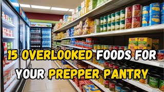 15 Overlooked Essentials for Your Prepper Pantry [upl. by Hobey]